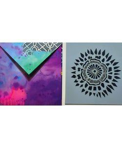 Art By Marlene stencil mandala