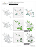 Altenew 3playful watercolor flowers stencil set - PRE-ORDER