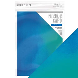 Tonic Craft mirror card A4 irridescent tidal wave - PRE-ORDER