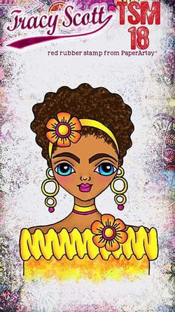 Paper Artsy stamp - Tracy Scott TSM18