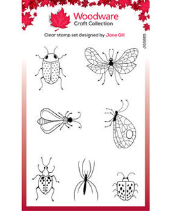Woodware stamp bug doodles JGS865
