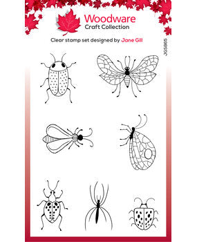 Woodware stamp bug doodles JGS865