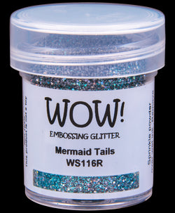 Wow embossing glitter - mermaid tails