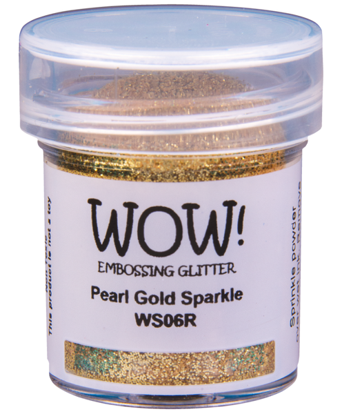 Wow embossing glitter - Pearl gold sparkle