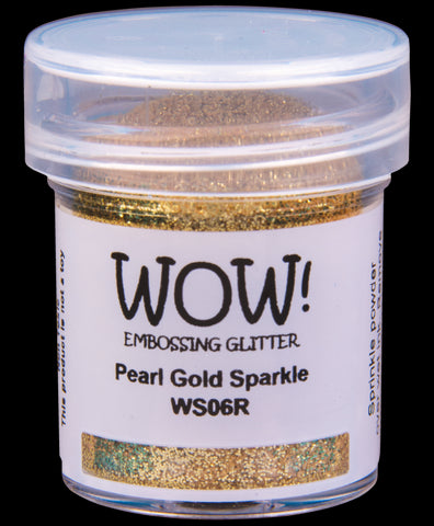 Wow embossing glitter - Pearl gold sparkle
