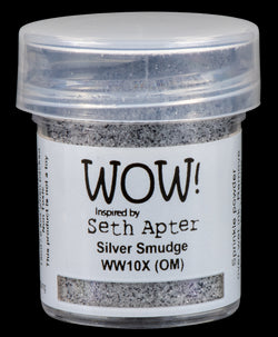 Wow embossing powder - Silver sludge