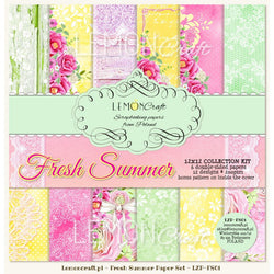 Lemoncraft Fresh summer 12x12 paper pack