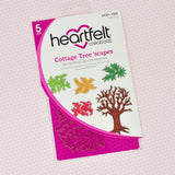 Heartfelt Creations - Countryside cottage - Countryside tree 'scapes stamp and die set