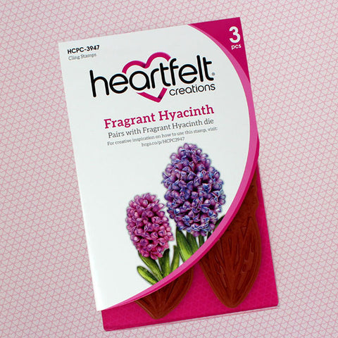 Heartfelt Creations - Fragrant hyacinth stamp, die and mould set