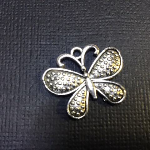 Metal butterfly 2cm 5 pack