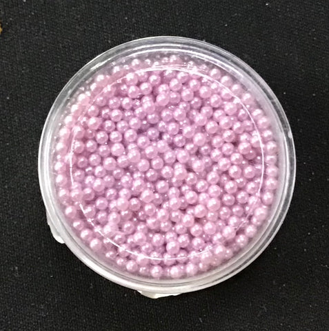 Flower pearls - Lilac 2 mm