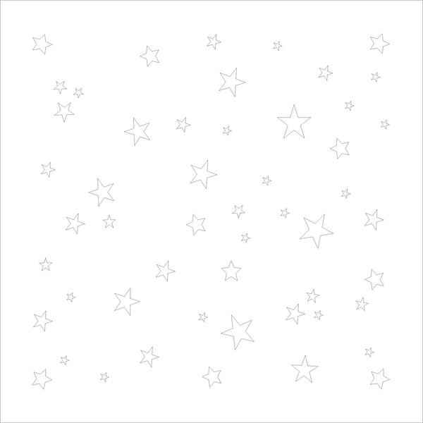 The Purple Magnolia stencil - PM-S002 Tiny stars