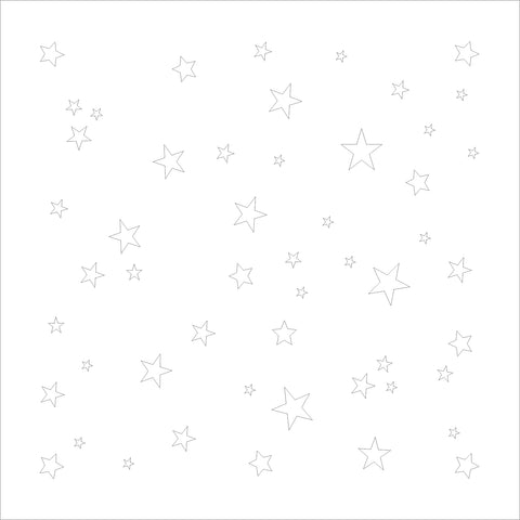 The Purple Magnolia stencil - PM-S002 Tiny stars