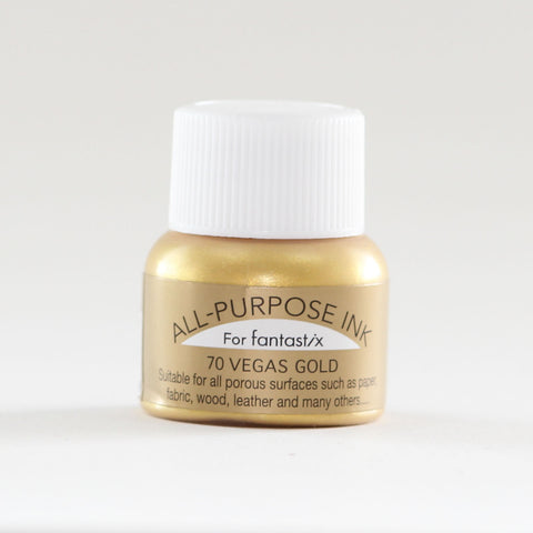 Tsukineko all-purpose ink Vegas gold