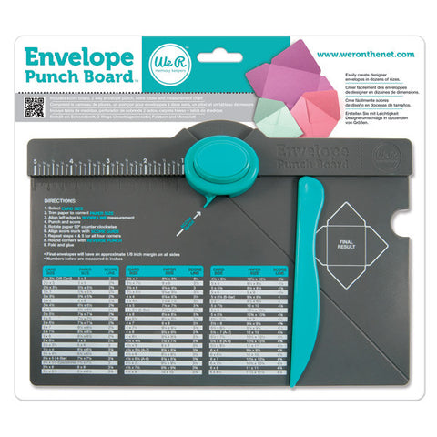 WRM envelope punch board