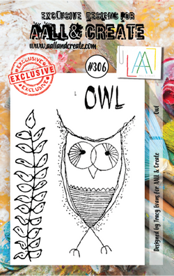 AALL stamp set owl