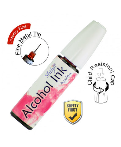 Shilpi alcohol ink with fine metal tip - Azalea