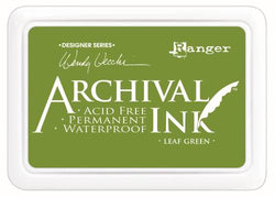 Ranger Archival ink - Leaf green