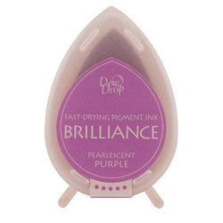 Brilliance dew drop ink pad -  Pearlescent purple