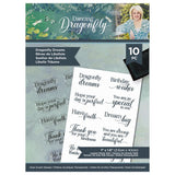 Crafters Companion Dragonfly dreams clear stamps