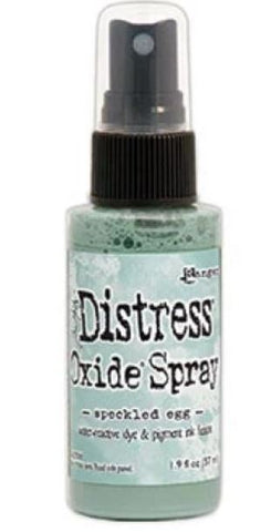 Distress oxide spray - speckled egg