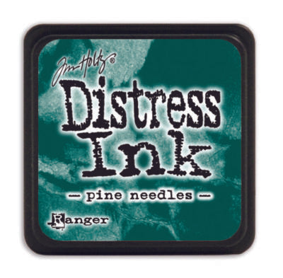 Distress ink mini - pine needles