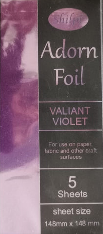Shilpi Adorn foil Valiant violet