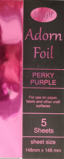 Shilpi Adorn foil Perky purple
