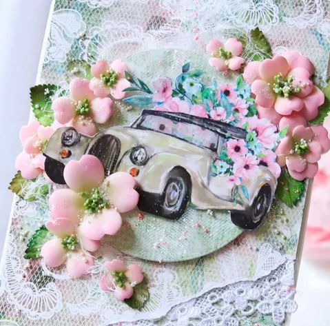 Dress My Craft Four petal flower die