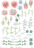 The Purple Magnolia - What the Succulent - Succulent fussy cut sheets - Click picture for details