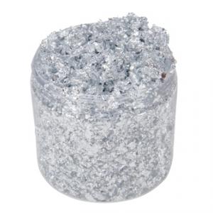 Cosmic Shimmer gilding flakes - silver moon
