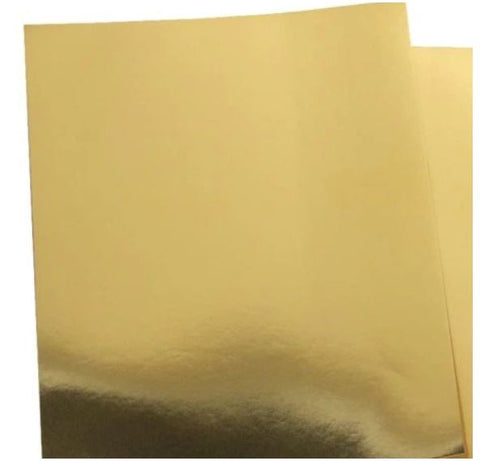 PM A4 gold mirror cardstock - 5-pack