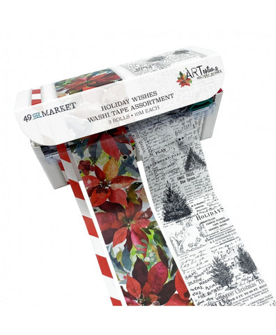 Holiday wishes washi tape