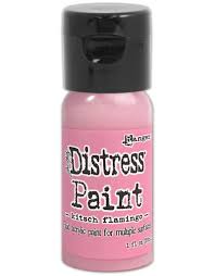 Distress paint - Kitsch flamingo