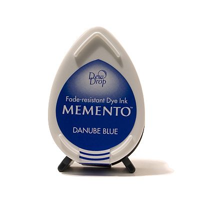 Memento tear drop - Danube blue