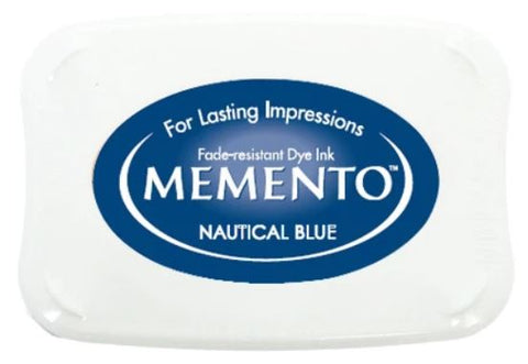 Memento Luxe ink pad - Nautical blue