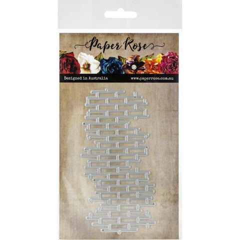 Paper Rose texture 4 bricks PR17934