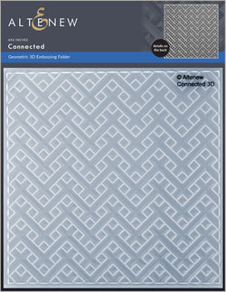 Altenew  - 3D embossing folder - Connected