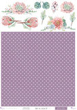 The Purple Magnolia - What the Succulent - Polka dot set - Click picture for details