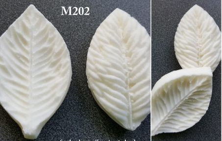 Mould for foamiran - Leaf M202 - set of 2