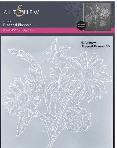 Altenew  - 3D embossing folder - Pressed flower