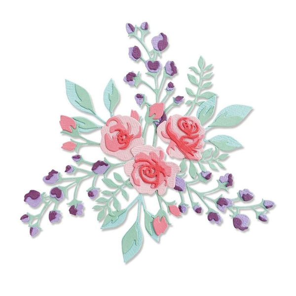 Sizzix thinlets die set - Floral layers #2