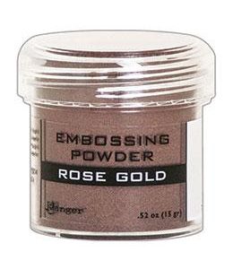 Ranger embossing powder rose gold