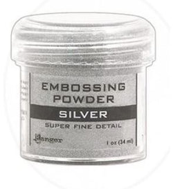 Ranger super fine embossing powder - silver