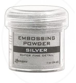 Ranger super fine embossing powder - silver
