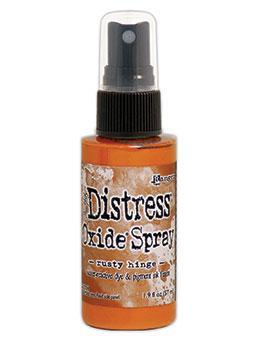 Distress oxide spray - rusty hinge