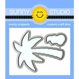 Sunny Studio Sending sunshine stamp and die bundle