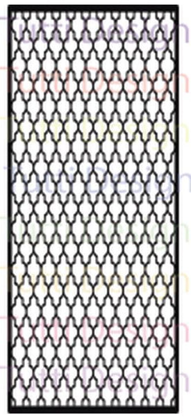 Tutti Designs slimline trellis background - 22x9cm