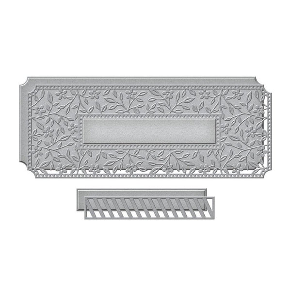Spellbinders Flowering Slimline Etched Dies (S5-451)