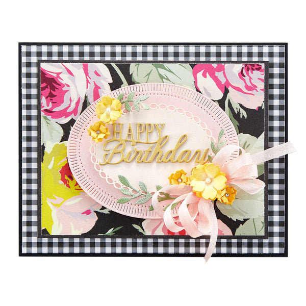 Spellbinders fluted ovals S4-1151